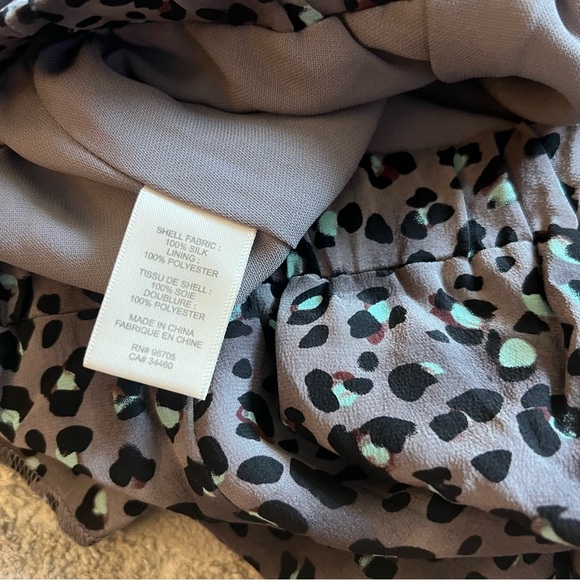 Rebecca Taylor Silk Leopard Shorts - Picture 7 of 7